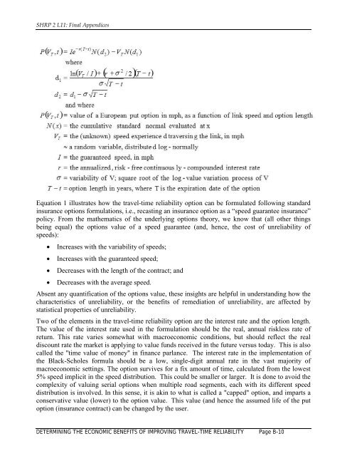 Evaluating Alternative Operations Strategies to Improve Travel Time ...