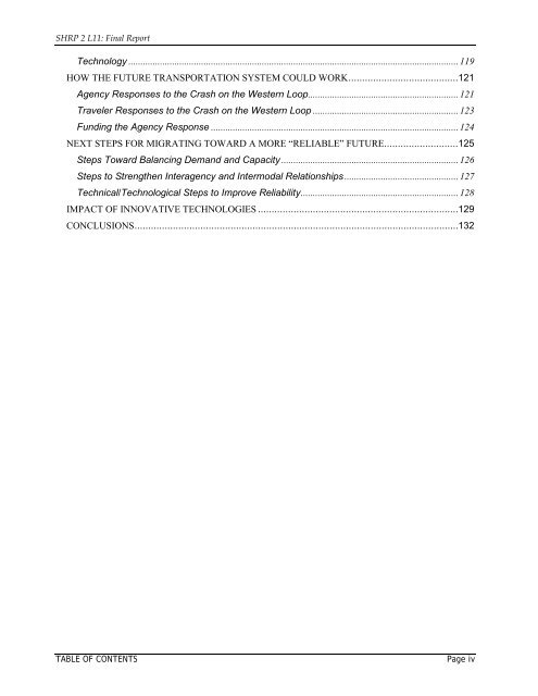 Evaluating Alternative Operations Strategies to Improve Travel Time ...