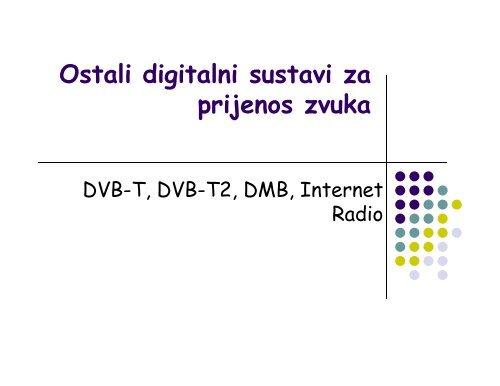 DVB-T sustav - FER