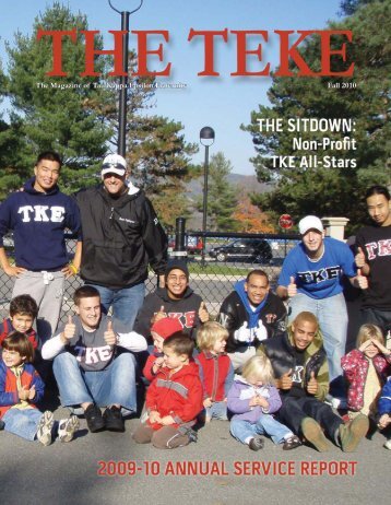 FALL 2010.indd - Tau Kappa Epsilon