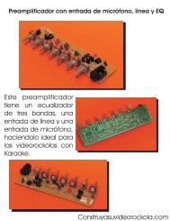 Construyasuvideorockola.com Este preamplificador tiene un ...