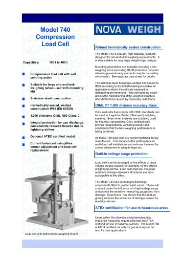 load cell datasheet pdf