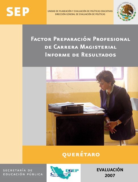 querÃ©taro - DirecciÃ³n General de EvaluaciÃ³n de PolÃ­ticas