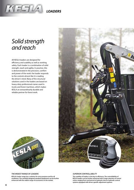 TRACTOR FOREST EQUIPMENT - Kesla Oyj