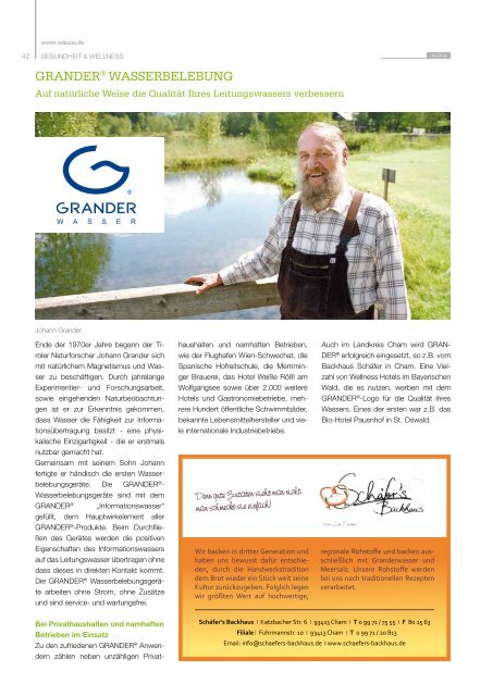 Ökona - das Magazin für natürliche Lebensart: Ausgabe Frühjahr 2015