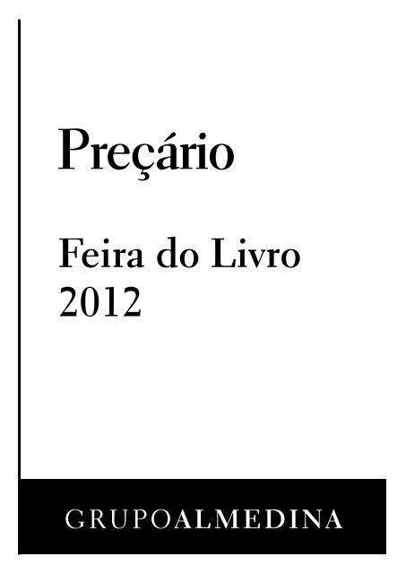 Feira do Livro 2012 - Livraria Almedina