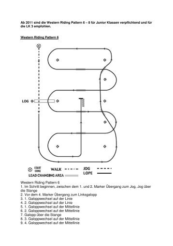 Western Riding Pattern 678 2011 - Wittelsbuerger