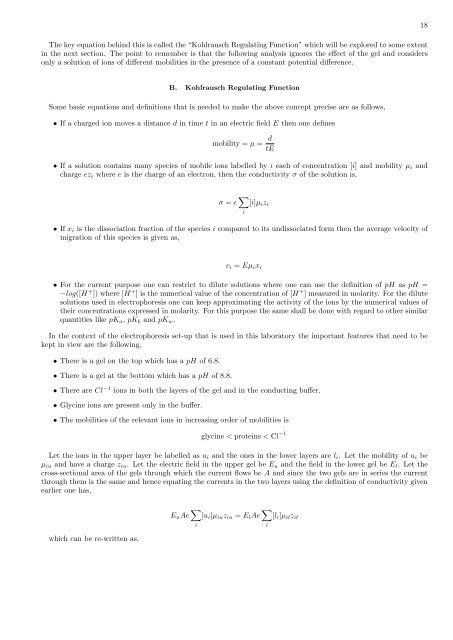 A report on an experiment I did of doing electrophoresis with proteins