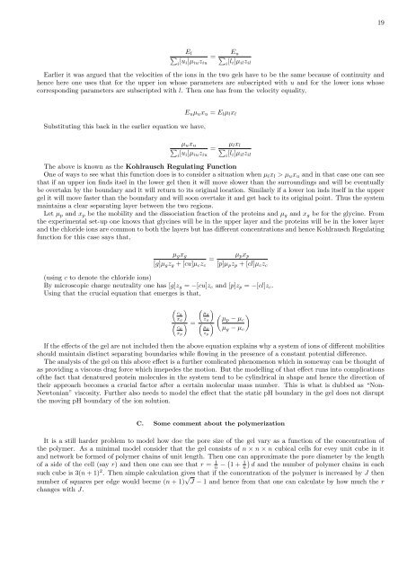 A report on an experiment I did of doing electrophoresis with proteins