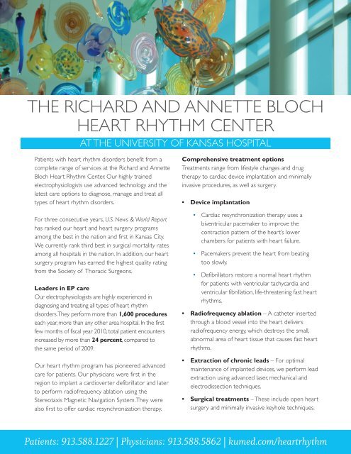 Heart Rhythm Center - The University Of Kansas Hospital