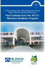 Western States Pharmacy Residents Fellows And Preceptors