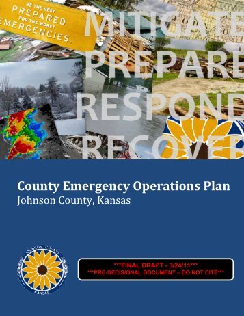 Johnson County Emergency Operations Plan - jocoem