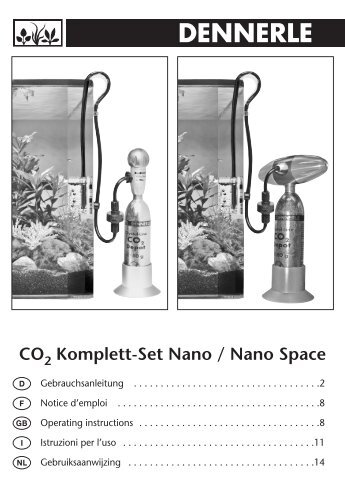 CO Komplett-Set Nano / Nano Space - Dennerle
