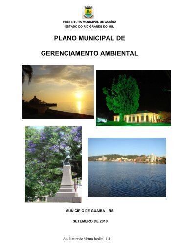 Plano ambiental final 261110 - Prefeitura de GuaÃ­ba