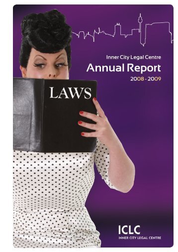 load the 2008 - 2009 Annual Report - Inner City Legal Centre