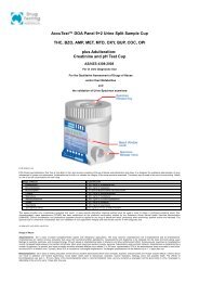 AccuTest DOA Panel 9+2 Urine Split Sample Cup - Drug Testing