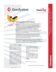 InformaÃ§Ãµes do Produto - Enersystem