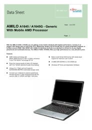 AMILO A1645 / A1645G - Generic With Mobile AMD ... - Fujitsu