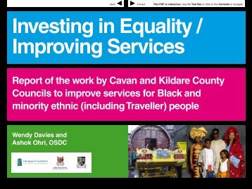 Investing in Equality / Improving Services - Equality Authority