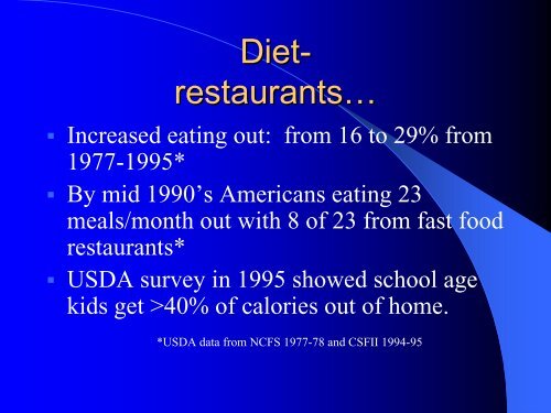 Overview of Childhood Obesity by Susan Lynch, MD - The Hood ...