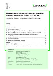 468 kB, PDF - Ãffentliche Statistik Kanton St.Gallen