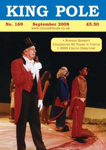 No. 169 September 2008 Â£5.50 - Circus Friends Association