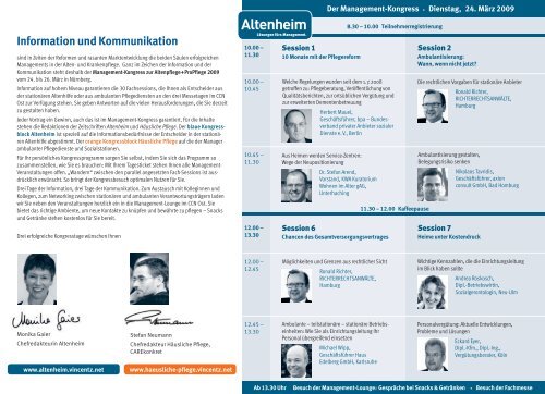 Der Management-Kongress - Altenheim Online