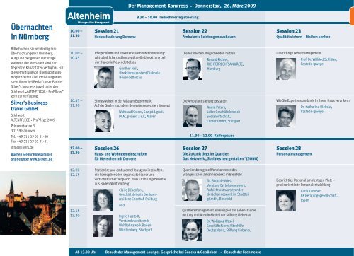 Der Management-Kongress - Altenheim Online
