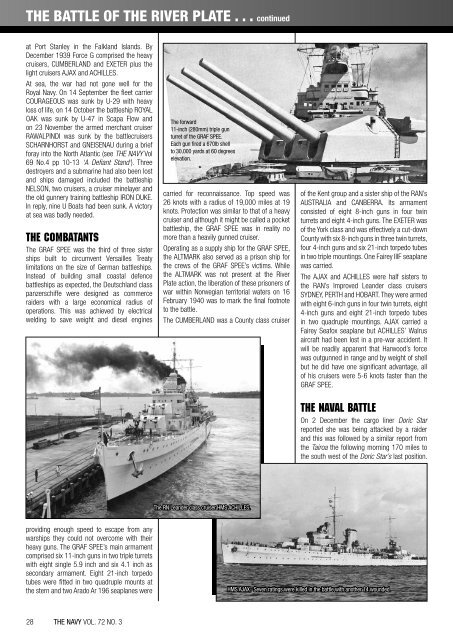 VOL 72 No3 - Navy League of Australia