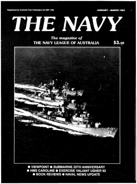 Jan and Apr 1993 - Navy League of Australia