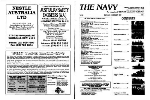 Jul and Oct 1990 - Navy League of Australia