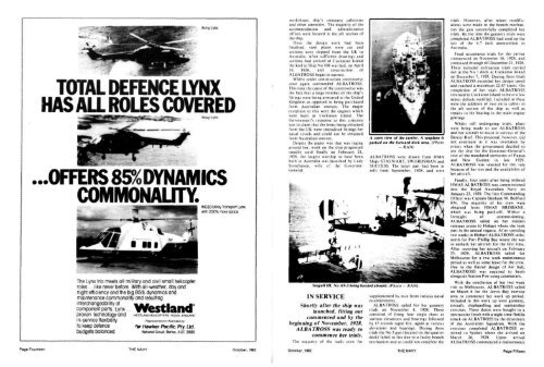 Jul and Oct 1982 - Navy League of Australia