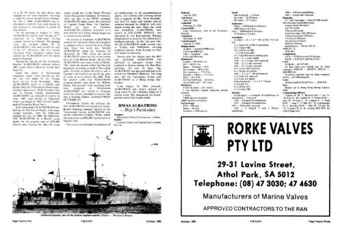 Jul and Oct 1982 - Navy League of Australia