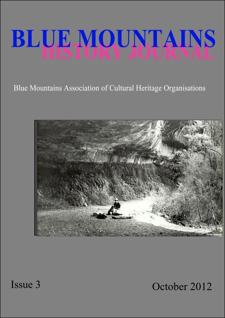 Blue Mountains History Journal Issue 3