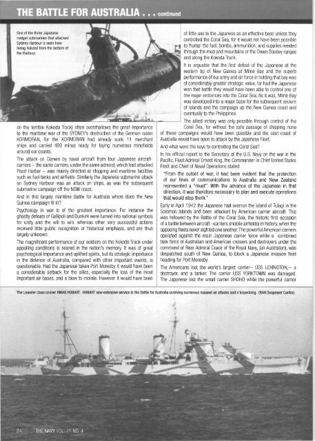 VOL 71 No4 - Navy League of Australia