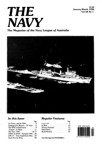 The Navy Vol_58_Part1 1996 - Navy League of Australia