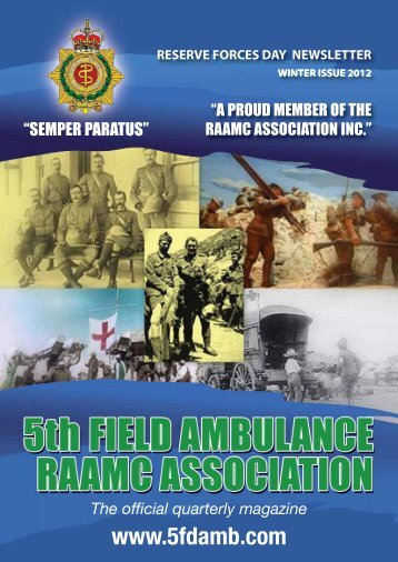 Reserve Forces Day Newsletter - RAAMC Association