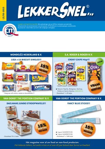 lekkersnel folder week 17/18 2015