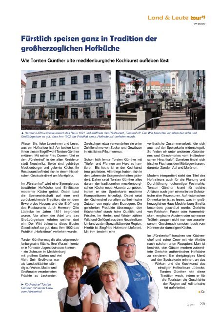 PDF herunterladen - Tours Magazin