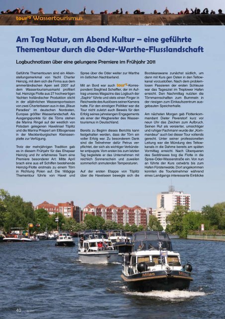 PDF herunterladen - Tours Magazin