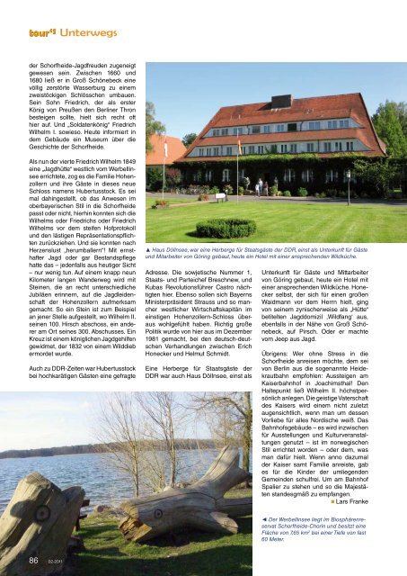 PDF herunterladen - Tours Magazin