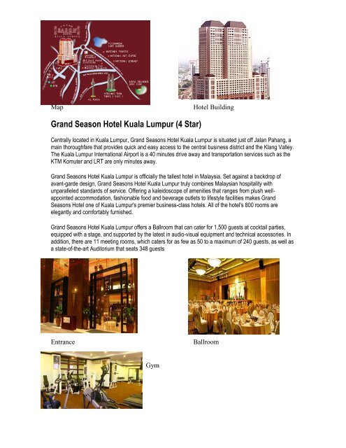 Grand Season Hotel Kuala Lumpur (4 Star) - Belantara Holidays