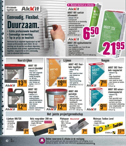 hornbach folder week 17 2015