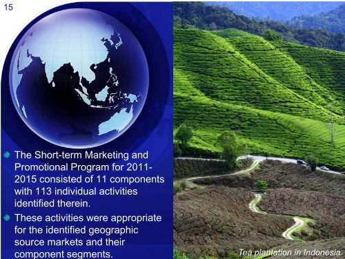 UN World Tourism Organization (UNWTO) & Government of Indonesia