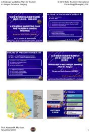 A Strategic Marketing Plan for Tourism in Jiangsu Province, Nanjing ...