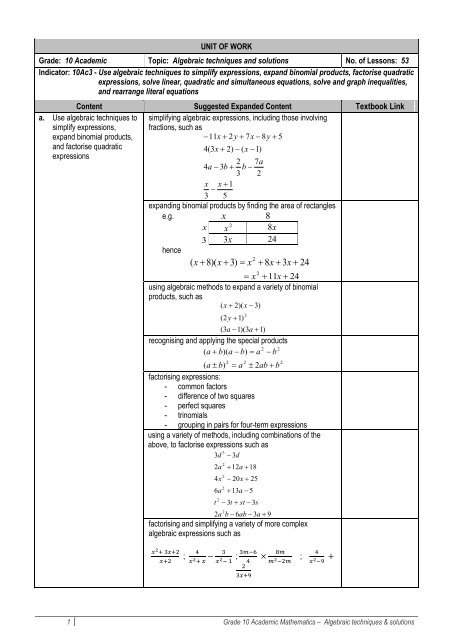 8 Xx Xxx Math Resources For Taaleem Edison Schools