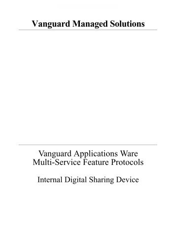 Internal Digital Sharing Device - Vanguard Networks