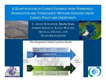 a quantification of climate feedback from permafrost degradation ...