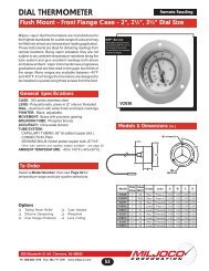 Miljoco Remote Thermometers - Kodiak Controls