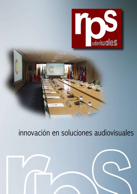 Descargar folleto comercial (PDF-1Mb) - RPS Audiovisuales